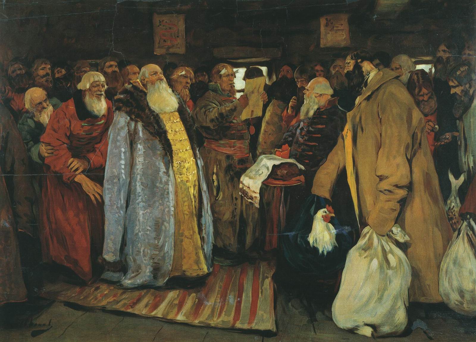 С. В. Иванов (1864 — 1910). Приезд воеводы.